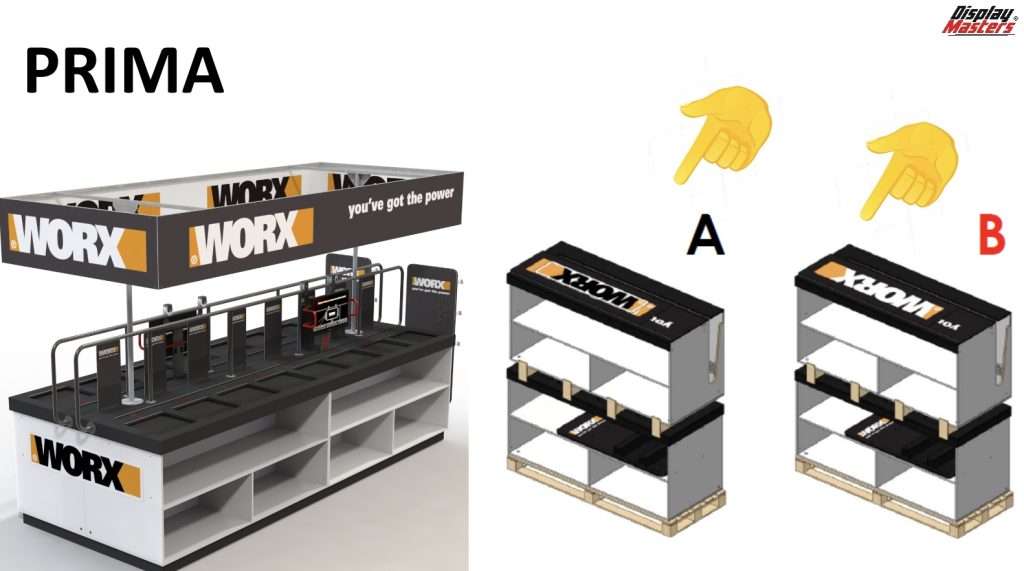Display Masters riduzione costi trasporti